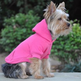 Flex-Fit Hoodie (Color: Pink, size: 2X-Large)